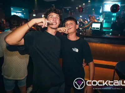 A professional photo of guests enjoying themselves at Cocktails Nightclub from our gallery.