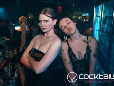 A professional photo of guests enjoying themselves at Cocktails Nightclub from our gallery.