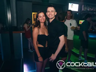 A professional photo of guests enjoying themselves at Cocktails Nightclub from our gallery.