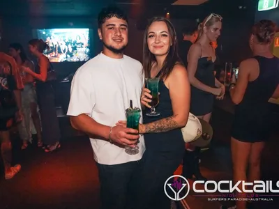 A professional photo of guests enjoying themselves at Cocktails Nightclub from our gallery.