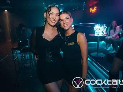 A professional photo of guests enjoying themselves at Cocktails Nightclub from our gallery.