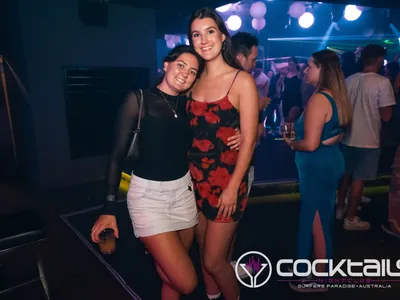 A professional photo of guests enjoying themselves at Cocktails Nightclub from our gallery.