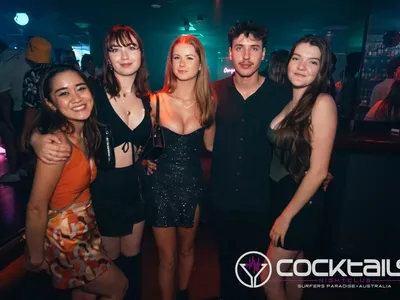 A professional photo of guests enjoying themselves at Cocktails Nightclub from our gallery.