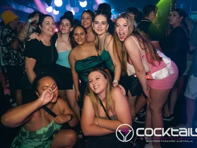 A professional photo of guests enjoying themselves at Cocktails Nightclub from our gallery.