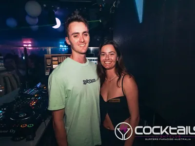 A professional photo of guests enjoying themselves at Cocktails Nightclub from our gallery.