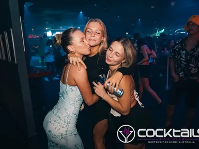 A professional photo of guests enjoying themselves at Cocktails Nightclub from our gallery.