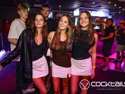 A professional photo of guests enjoying themselves at Cocktails Nightclub from our gallery.