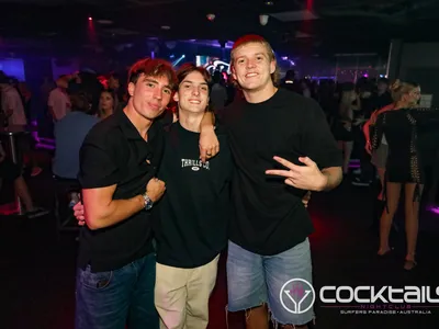 A professional photo of guests enjoying themselves at Cocktails Nightclub from our gallery.