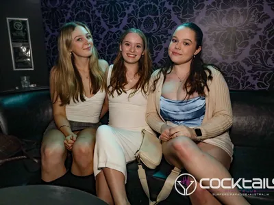 A professional photo of guests enjoying themselves at Cocktails Nightclub from our gallery.