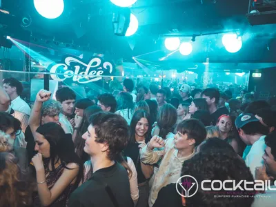 A professional photo of guests enjoying themselves at Cocktails Nightclub from our gallery.