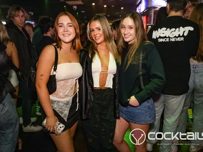 A professional photo of guests enjoying themselves at Cocktails Nightclub from our gallery.