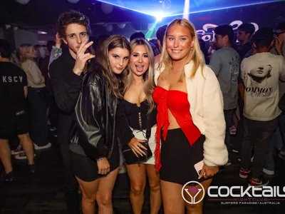 A professional photo of guests enjoying themselves at Cocktails Nightclub from our gallery.