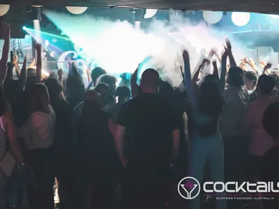 A professional photo of guests enjoying themselves at Cocktails Nightclub from our gallery.