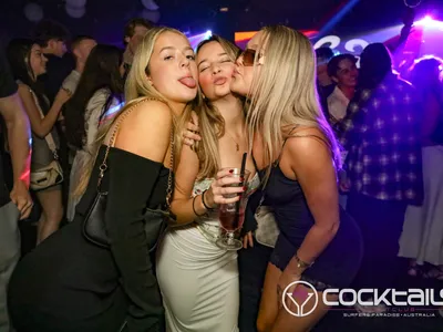 A professional photo of guests enjoying themselves at Cocktails Nightclub from our gallery.