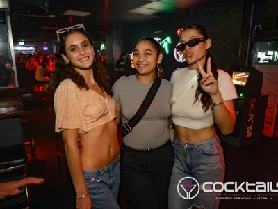 A professional photo of guests enjoying themselves at Cocktails Nightclub from our gallery.