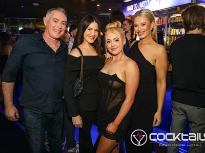 A professional photo of guests enjoying themselves at Cocktails Nightclub from our gallery.