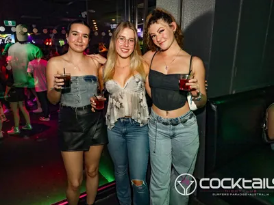 A professional photo of guests enjoying themselves at Cocktails Nightclub from our gallery.