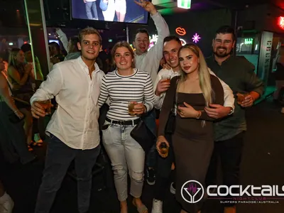 A professional photo of guests enjoying themselves at Cocktails Nightclub from our gallery.