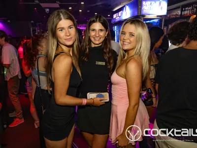 A professional photo of guests enjoying themselves at Cocktails Nightclub from our gallery.