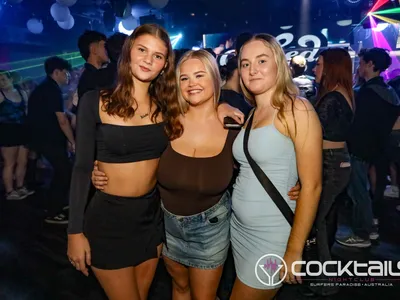 A professional photo of guests enjoying themselves at Cocktails Nightclub from our gallery.