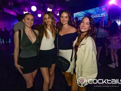 A professional photo of guests enjoying themselves at Cocktails Nightclub from our gallery.