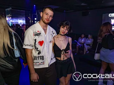 A professional photo of guests enjoying themselves at Cocktails Nightclub from our gallery.