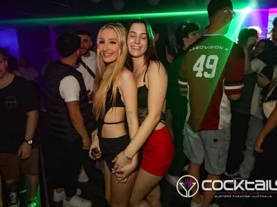 A professional photo of guests enjoying themselves at Cocktails Nightclub from our gallery.