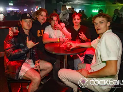 A professional photo of guests enjoying themselves at Cocktails Nightclub from our gallery.