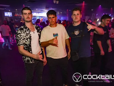 A professional photo of guests enjoying themselves at Cocktails Nightclub from our gallery.