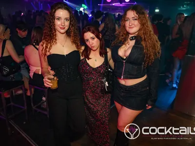 A professional photo of guests enjoying themselves at Cocktails Nightclub from our gallery.