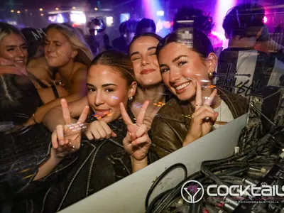 A professional photo of guests enjoying themselves at Cocktails Nightclub from our gallery.