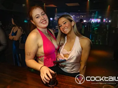 A professional photo of guests enjoying themselves at Cocktails Nightclub from our gallery.