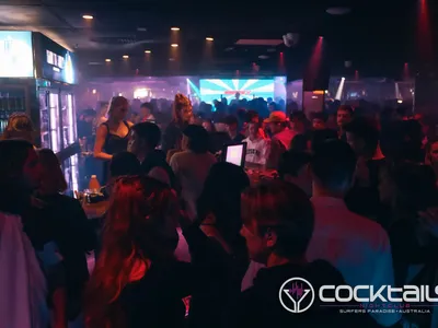 A professional photo of guests enjoying themselves at Cocktails Nightclub from our gallery.