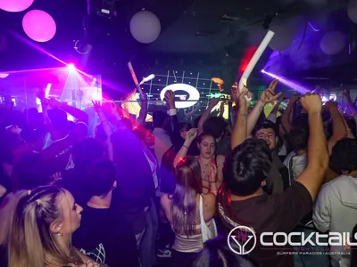 A professional photo of guests enjoying themselves at Cocktails Nightclub from our gallery.