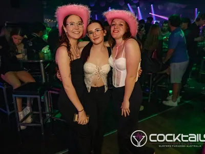 A professional photo of guests enjoying themselves at Cocktails Nightclub from our gallery.