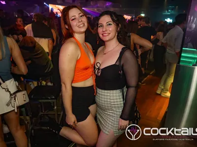 A professional photo of guests enjoying themselves at Cocktails Nightclub from our gallery.