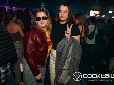 A professional photo of guests enjoying themselves at Cocktails Nightclub from our gallery.