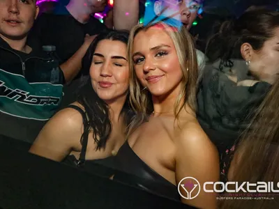 A professional photo of guests enjoying themselves at Cocktails Nightclub from our gallery.