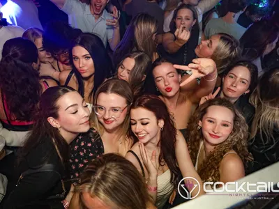 A professional photo of guests enjoying themselves at Cocktails Nightclub from our gallery.