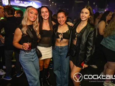 A professional photo of guests enjoying themselves at Cocktails Nightclub from our gallery.