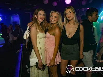 A professional photo of guests enjoying themselves at Cocktails Nightclub from our gallery.