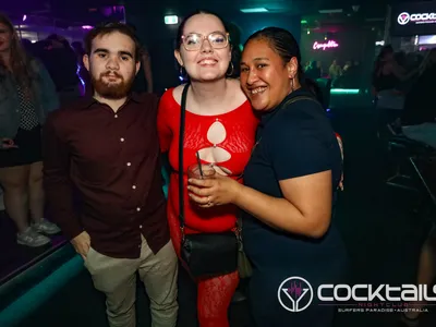 A professional photo of guests enjoying themselves at Cocktails Nightclub from our gallery.