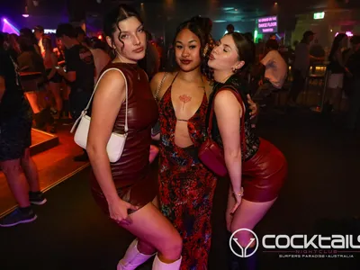 A professional photo of guests enjoying themselves at Cocktails Nightclub from our gallery.