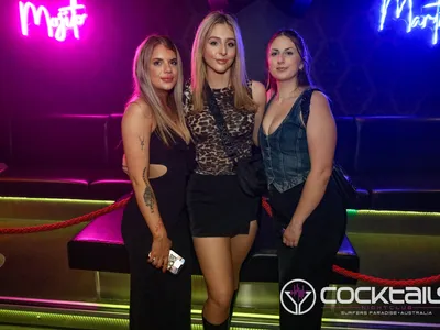 A professional photo of guests enjoying themselves at Cocktails Nightclub from our gallery.