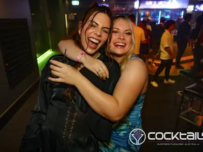 A professional photo of guests enjoying themselves at Cocktails Nightclub from our gallery.