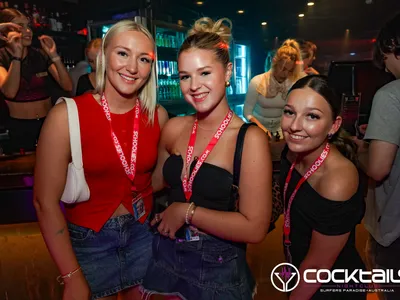 A professional photo of guests enjoying themselves at Cocktails Nightclub from our gallery.