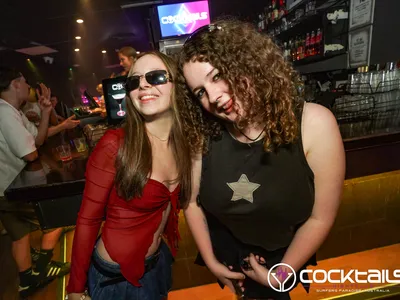 A professional photo of guests enjoying themselves at Cocktails Nightclub from our gallery.