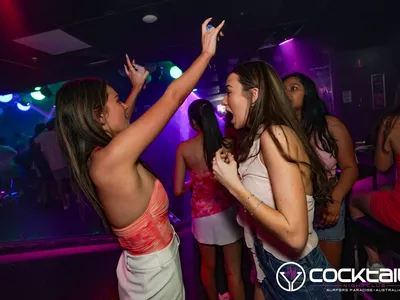 A professional photo of guests enjoying themselves at Cocktails Nightclub from our gallery.