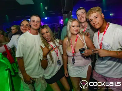 A professional photo of guests enjoying themselves at Cocktails Nightclub from our gallery.