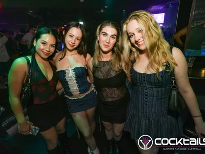 A professional photo of guests enjoying themselves at Cocktails Nightclub from our gallery.